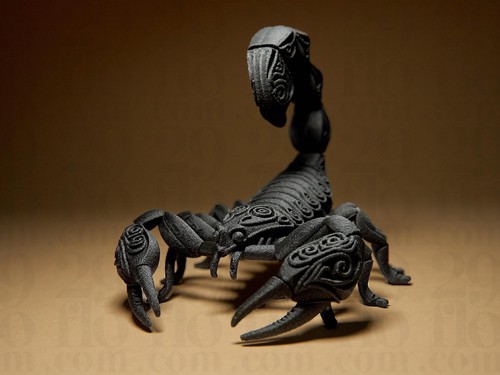 Designer scorpion sculpture - scorpion,