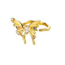 Damen Zirkon Schmetterling