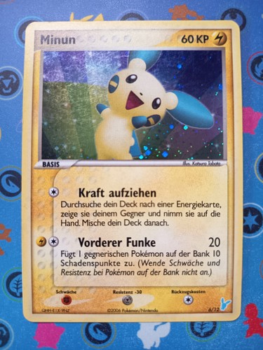 Pokemon karte minun holo rare - pokemon,