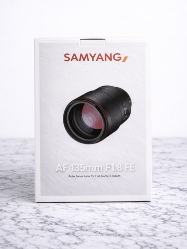 Samyang 135 fe - samyang, af