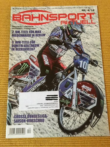 Bahnsport aktuell speedway - aktuell,