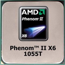 AMD Phenom II X6 1055T (6x 2.80GHz) HDT55TFBK6DGR CPU Sockel AM3 6MB