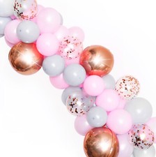 Luftballon Set Rosé-Gold