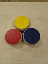 3 Kloats mit Bleikern Bosselscheibe Kloatscheibe