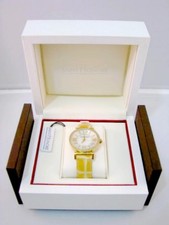 Saint Honore Opera Perlmutt Gold Quarz Damen Armbanduhr Lady Watch Swiss Neu New