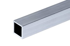 Aluminium Quadratrohr Alu Rohr Stab Stange Vierkantrohr Walzblank T66