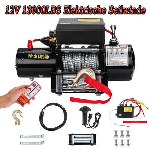 Elektrische seilwinde 12v - elektrische,