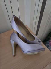 Pumps High Heels Stoffoptik