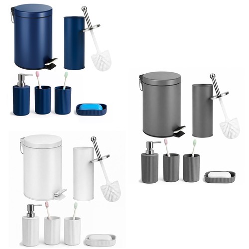 Bad accessoires set treteimer - set,
