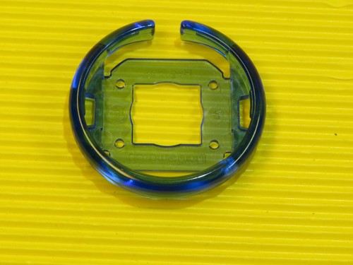 Ring halter clipp in blau - /,