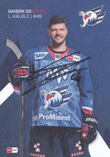 Autogrammkarte Lukas Kälble -