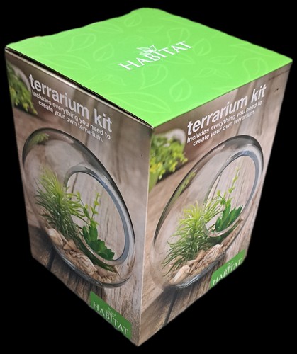 Habitat diy terrarium kit - terrarium, new