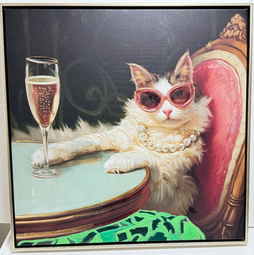 Gemälde bild katze - -, adel