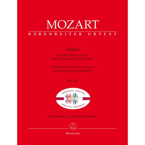 Bärenreiter mozart adagio - mozart:,