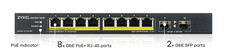 Zyxel GS1100-10HP 8x RJ-45 2x
