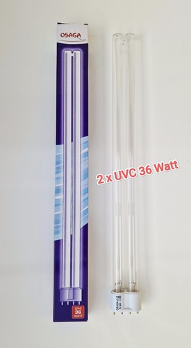 2er set uvc ersatzlampe - 2er,