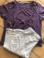 Tcm Tchibo Gr. 44/46 ca.XL Pyjama Schlafanzug Lila