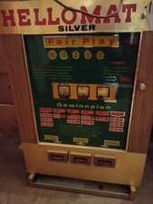 HELLOMAT GELDSPIELAUTOMAT ALT VINTAGE 70'ER JAHRE