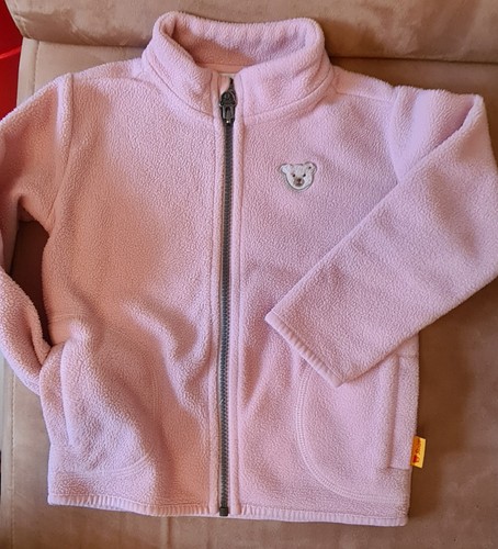 Steiff fleecejacke rosa - steiff,