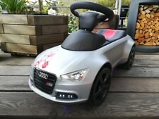 Audi Junior Quattro Rutschauto UNIKAT, Leder, 12 Volt LED Licht, Carbon Optik