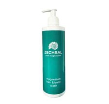 Zechsal Magnesium Hair & Body Wash mini (500ml) Magnesium Shampoo + Duschgel