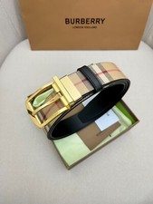 Burberry Karo und Leder Wende