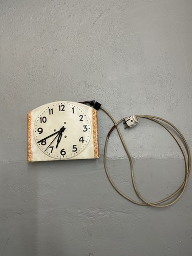 Vintage wanduhr keramik - vintage-wanduhr, ,