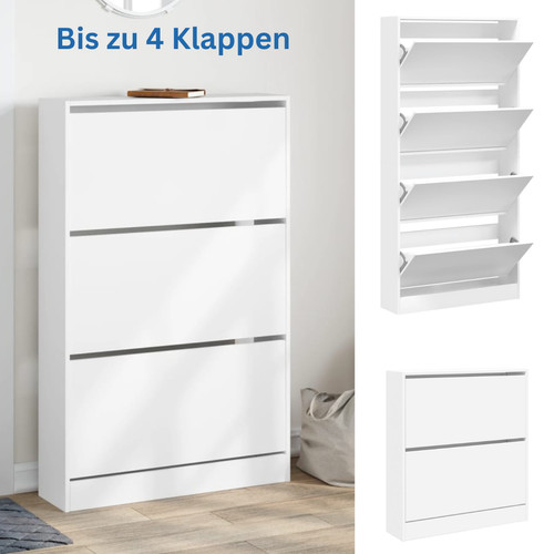 Schuhschrank weiß mit