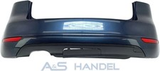 Orig Volkswagen Golf Plus 5M Stoßstange Stoßfänger Hinten mit AHK Blau 5M0807421