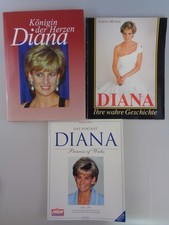 3 Bücher Diana Princess of