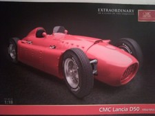 CMC: Exclusive Modelle - CMC Lancia D50 1954/1955 - Prospekt zum Aufklappen
