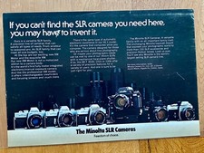 Minolta SLR Camera Kamera