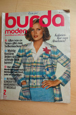 burda moden, macht Mode zum Mitmachen, 2/ 1976, Schnitte, Nähanleitungen usw...