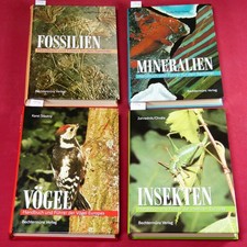 Fossilien, Mineralien, Vögel