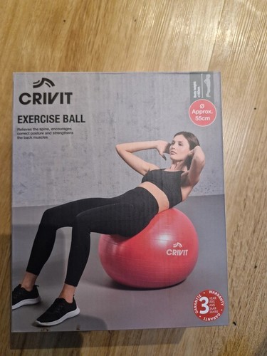 Crivit gymnastikball 55 - gymnastikball,