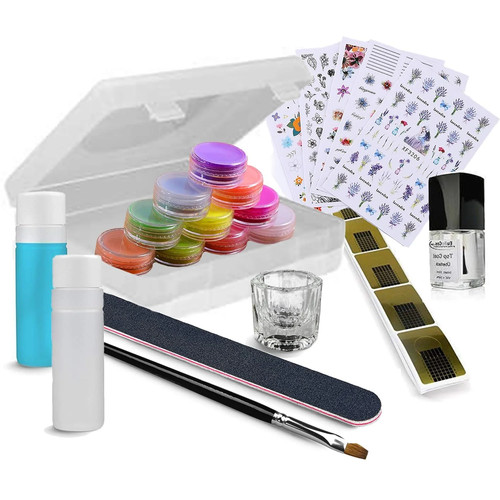 Acryl nagel color kit - color,