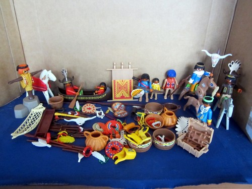 Playmobil konvolut indianer - konvolut,