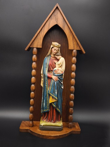 Vintage madonna kind statue - vintage,