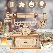 3D Holzpuzzle Erwachsene Retro