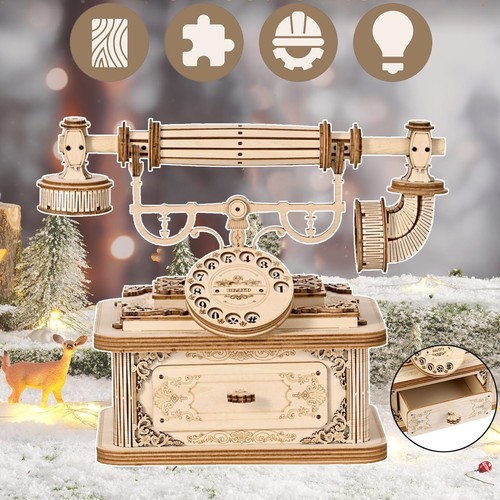 Holzpuzzle erwachsene retro - 3d,