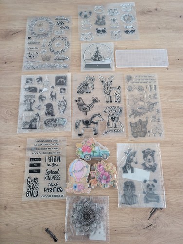Stempelsets clear stamps - , 9