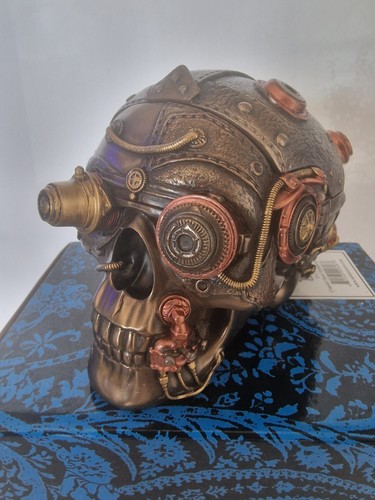 Steampunk schädel dose - steampunk,