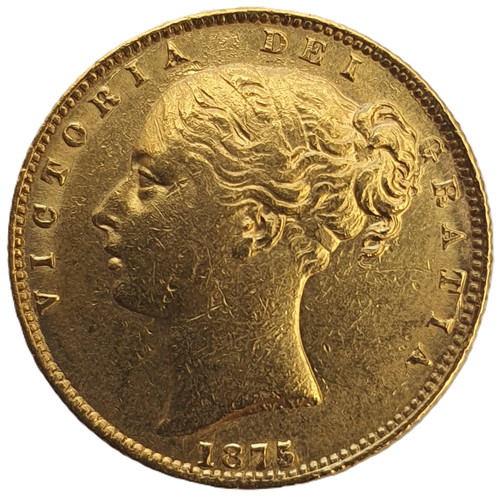 1875 queen victoria schild - queen,