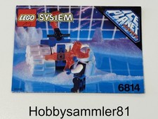 Lego 6814 System Space Bauanleitung Ice Planet 2002 - Ice Tunnelator