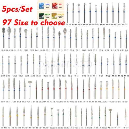50pcs zahnarzt diamant - 50pcs, bohrer