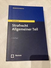 Strafrecht | Allgemeiner Teil | Nomos | Buch | Jura | Kindhäuser | Recht | AT