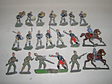 19 vollplastische Zinnfiguren 1. WK 4,5 cm Pickelhaube Speicherfund