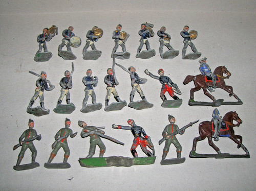 Vollplastische zinnfiguren - vollplastische,