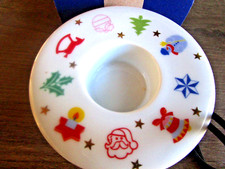 Tischlicht Weihnachten Marke Arzberg, OVP,  4 x 11 cm