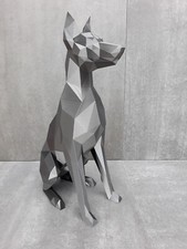 Dobermann XL Design Skulptur Geschenkidee Hundeliebhaber
